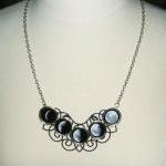 Moon Phases Necklace Moon Goddess Statement..